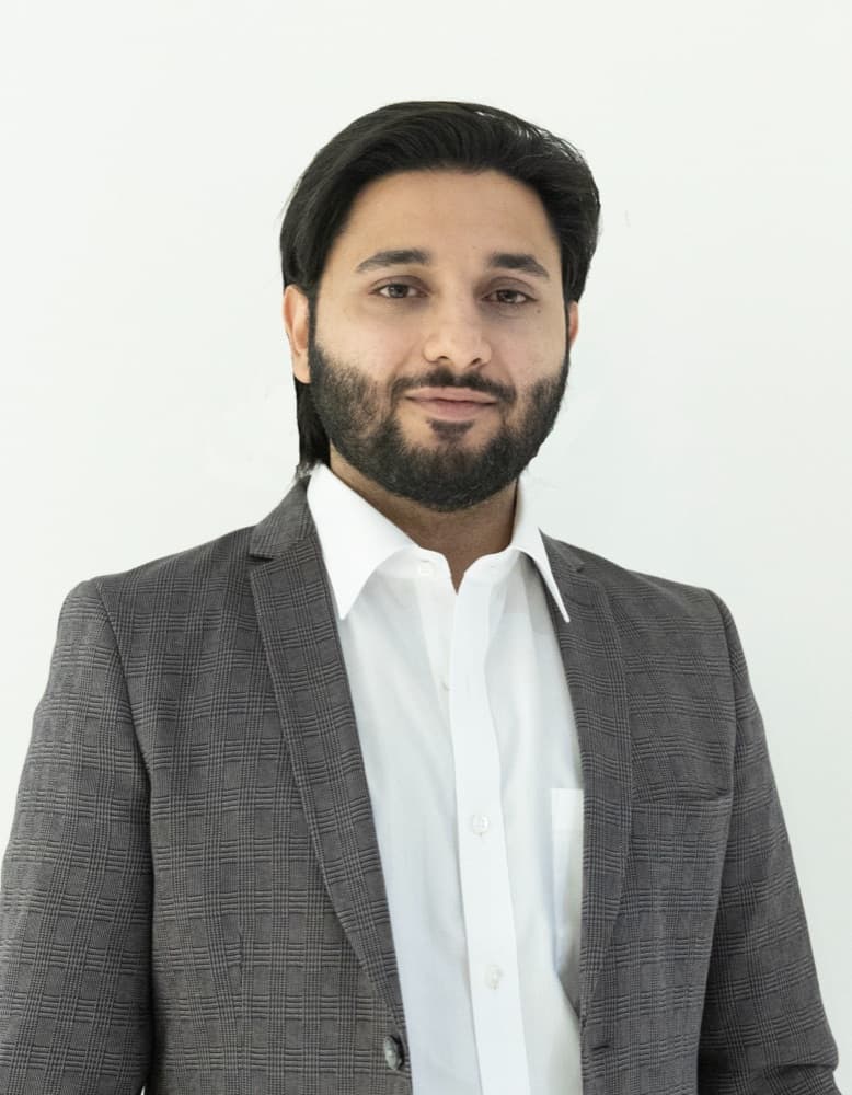 Portrait of Salman Ahmed